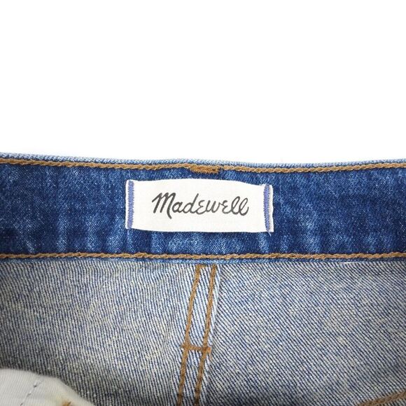 NEW Madewell Balloon Jeans in Corson Wash 90s Baggy Barrel Leg Ankle Cropped 27 - Picture 7 of 9